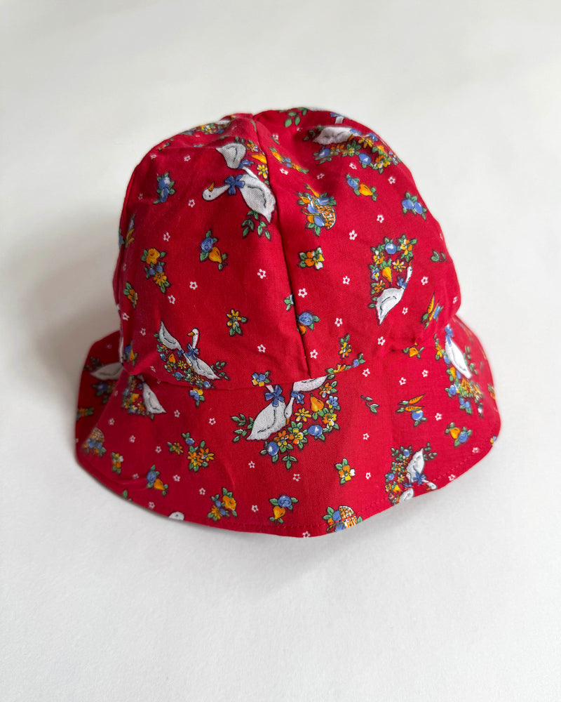 Handmade Goose Cotton Hat 1-2Y