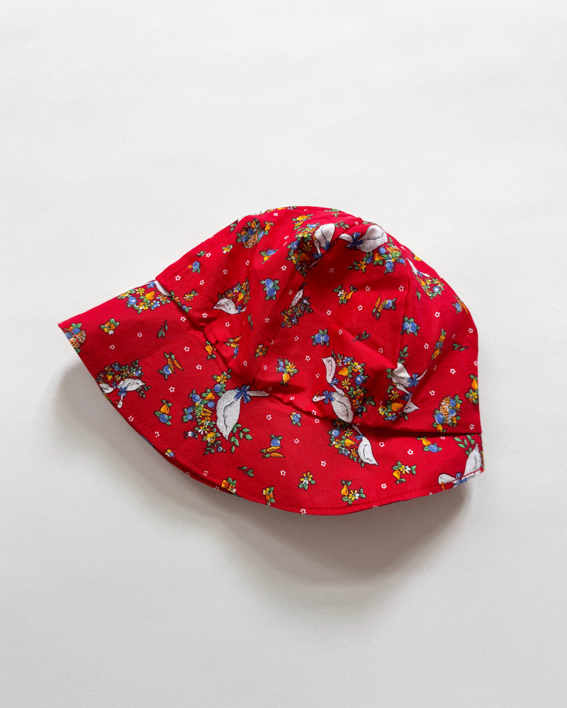 Handmade Goose Cotton Hat 1-2Y