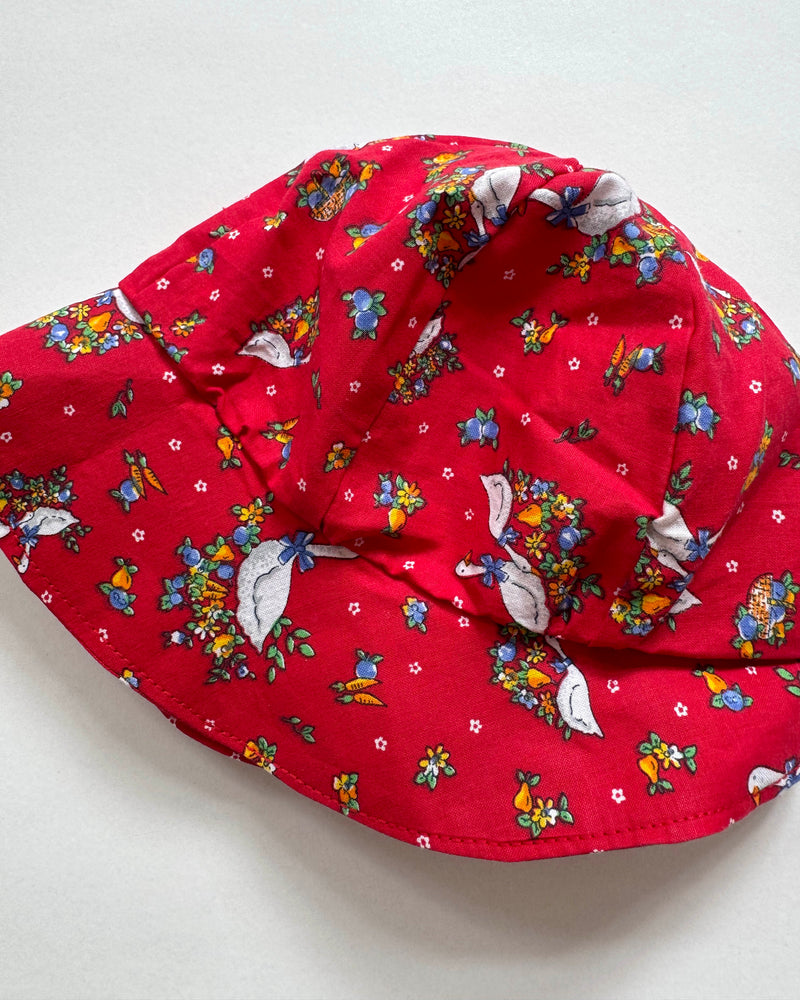Handmade Goose Cotton Hat 1-2Y