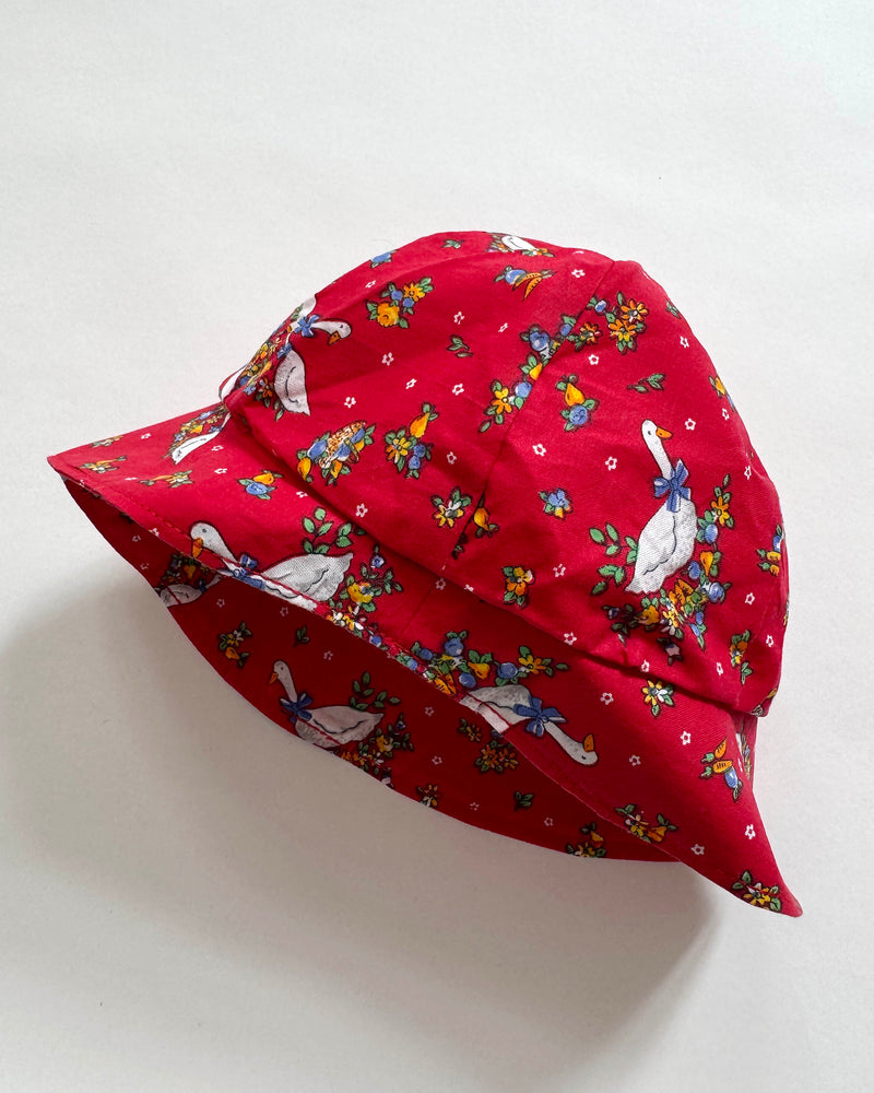 Handmade Goose Cotton Hat 1-2Y