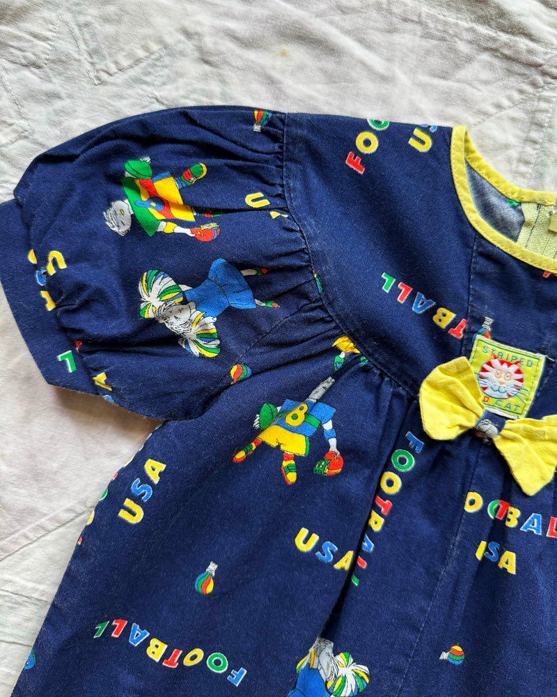 Cheerleader Cotton Romper 1Y