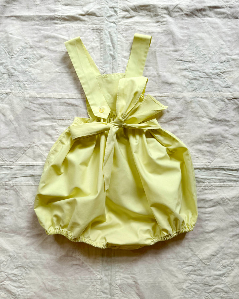 60s Embroidered Cotton Romper 24M