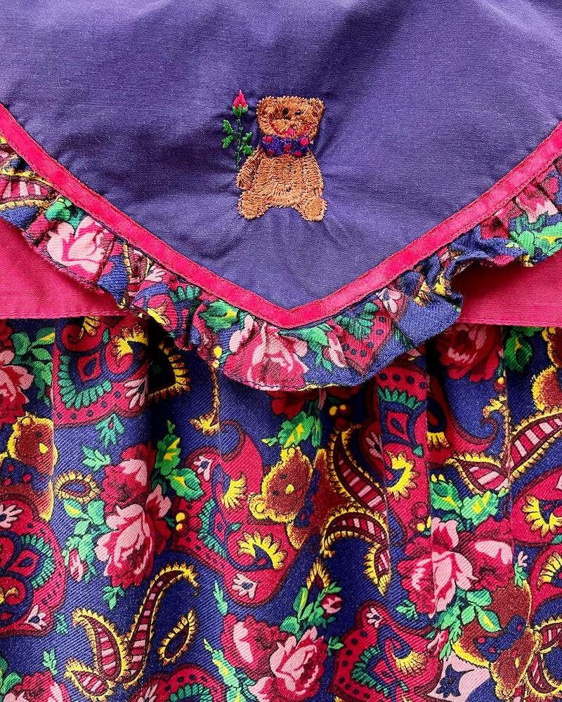 Vintage Bear Cotton Dress
