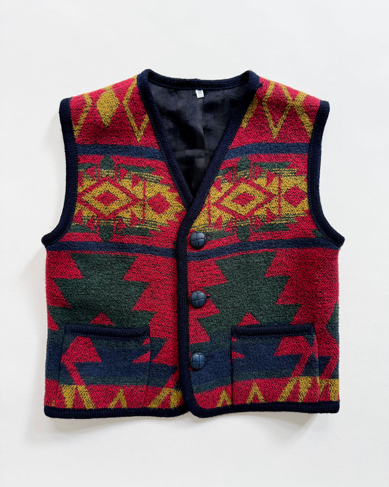 Vintage Wool Vest