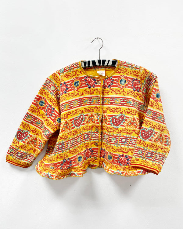 Vintage Oilily Cotton Sweater Blouse