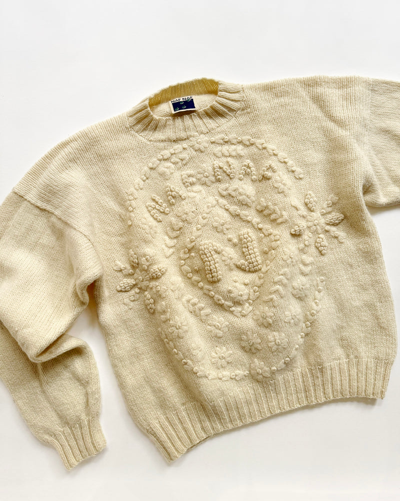 Vintage NAF NAF Wool Sweater ADULTS