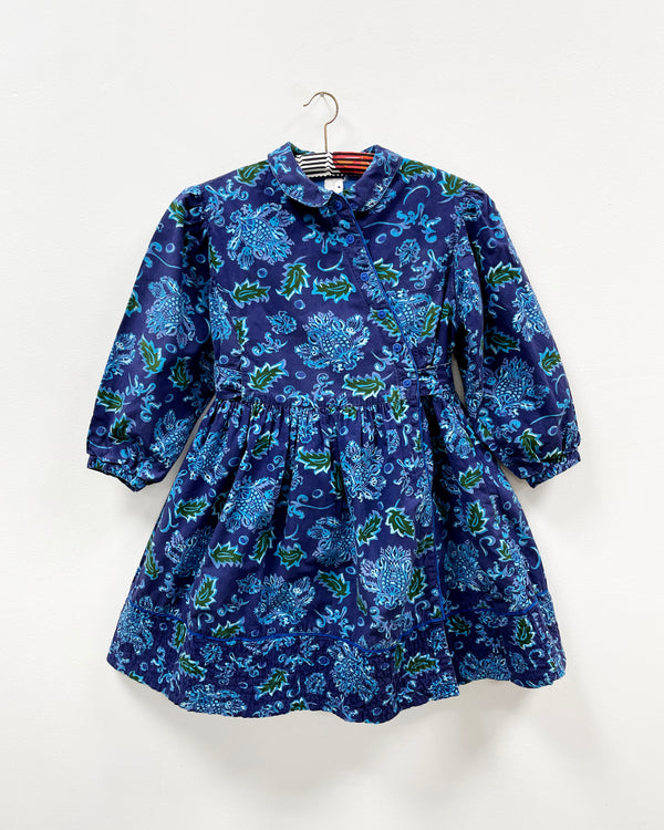 Vintage Oilily Cotton Lined Kimono Dress