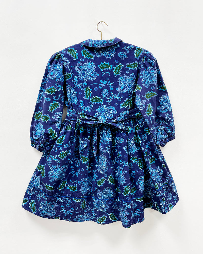 Vintage Oilily Cotton Lined Kimono Dress