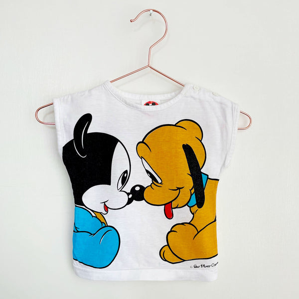 Vintage Mickey Mouse & Pluto Shirt