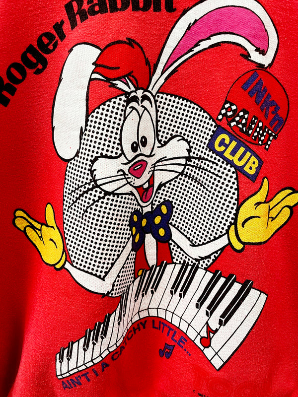 Rare 1987 Roger Rabbit Cotton Sweater