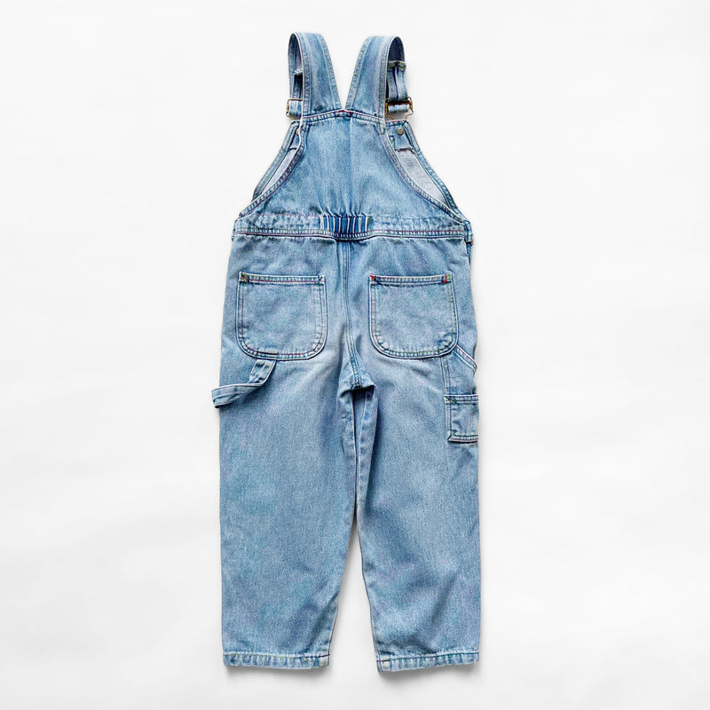 Vintage Light Wash Denim Overalls