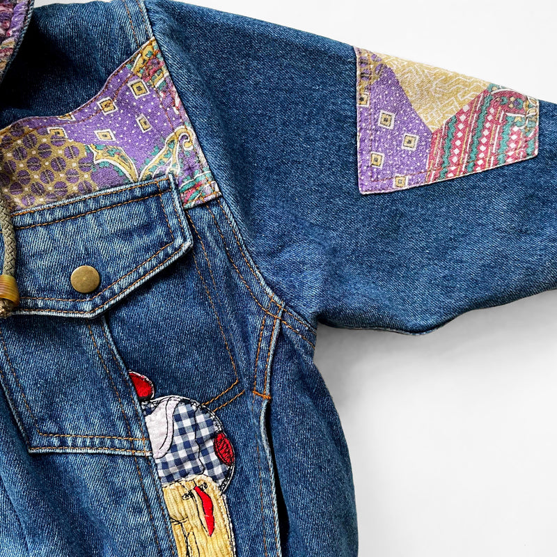 Vintage Padded Denim Jacket