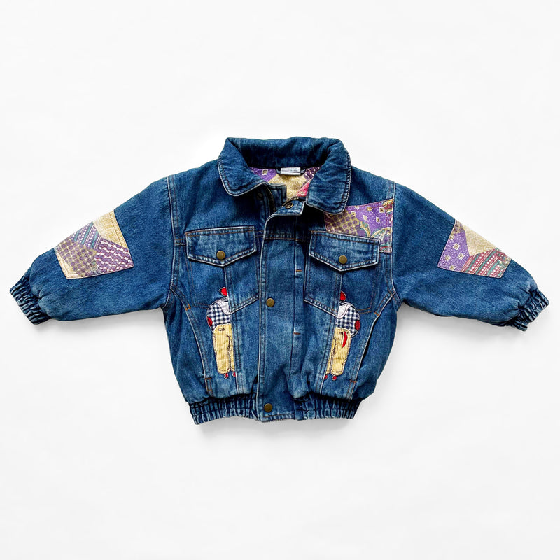 Vintage Padded Denim Jacket