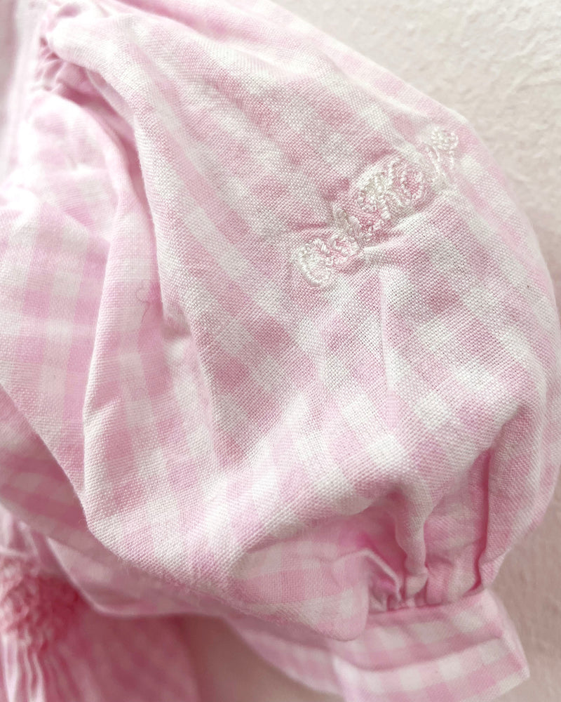 Vintage Oshkosh Smocked Cotton Dress 3T