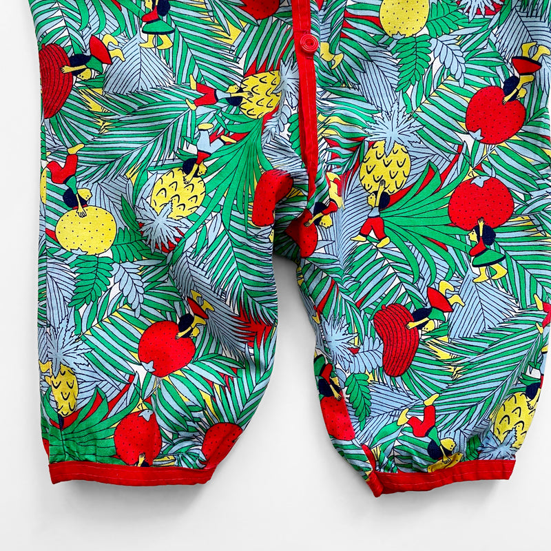 Vintage Cotton Pineapple Jumspuit