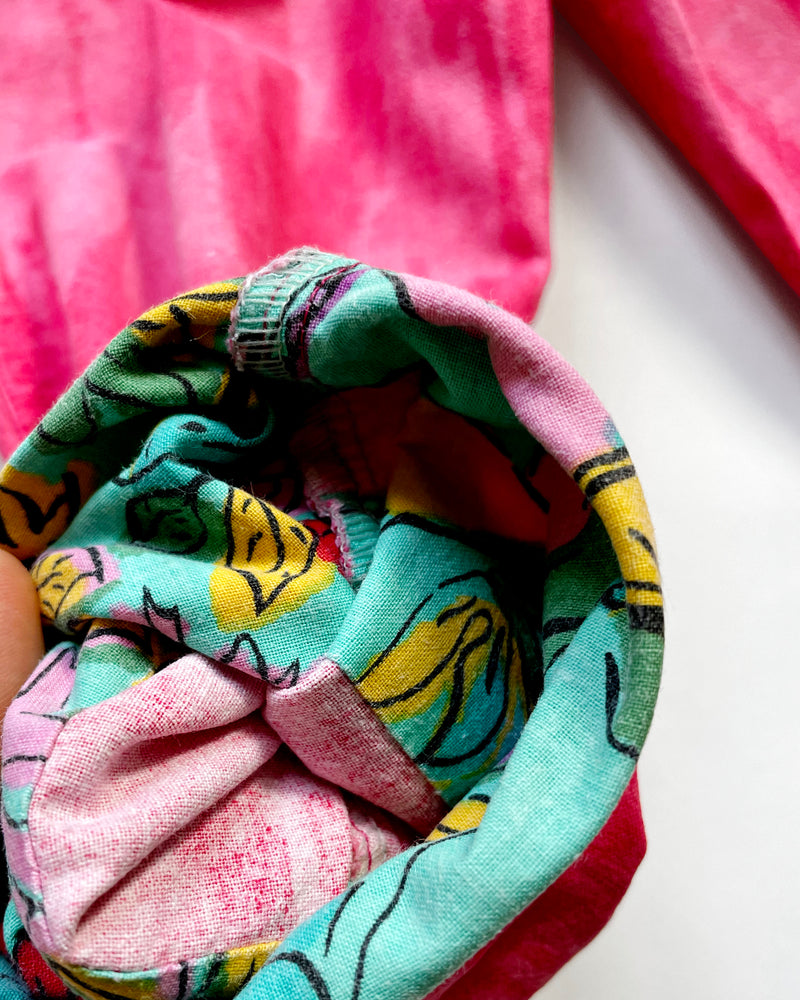 Vintage Pink Cotton Trousers