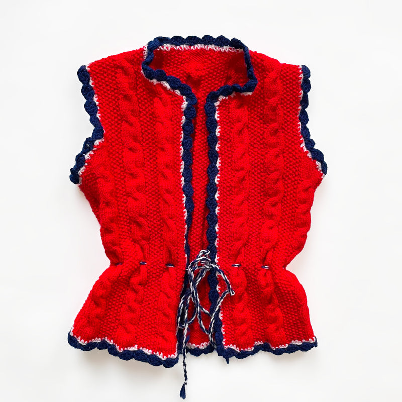 Handmade Vintage Wool Vest