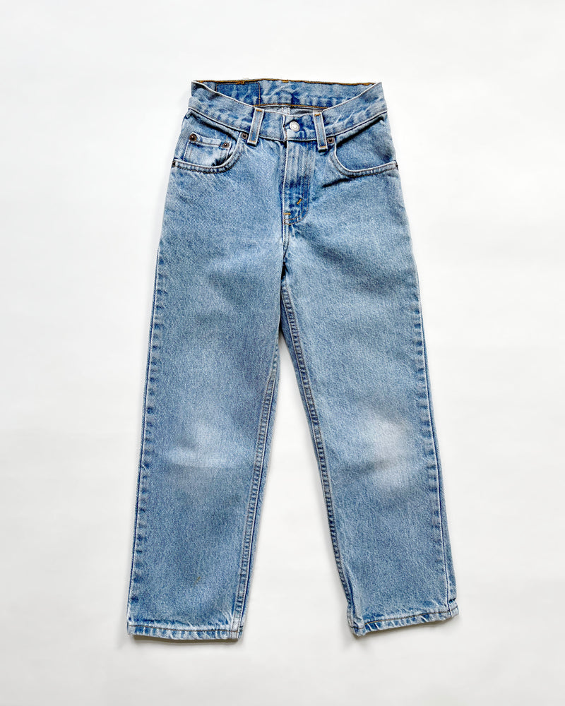 Vintage Levi's 550 Light Wash Jeans 8 SLIM