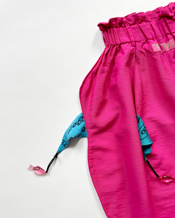Vintage Pink Fish Trousers