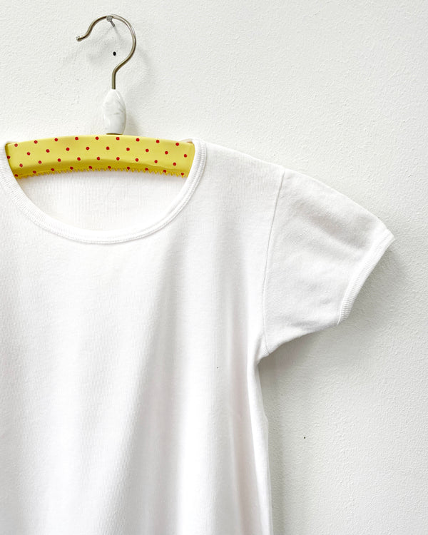 70s Vintage White Cotton Tee