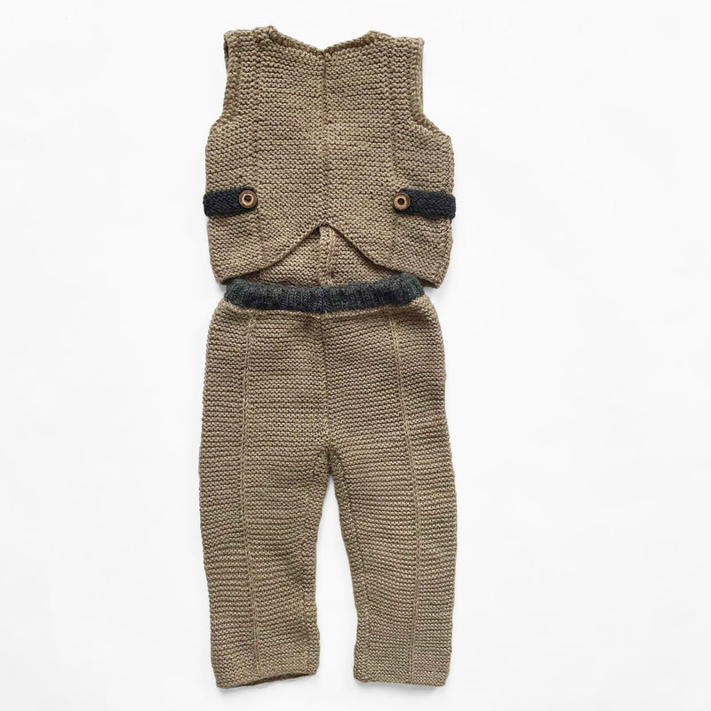 Handmade Merino Wool Two Piece Set