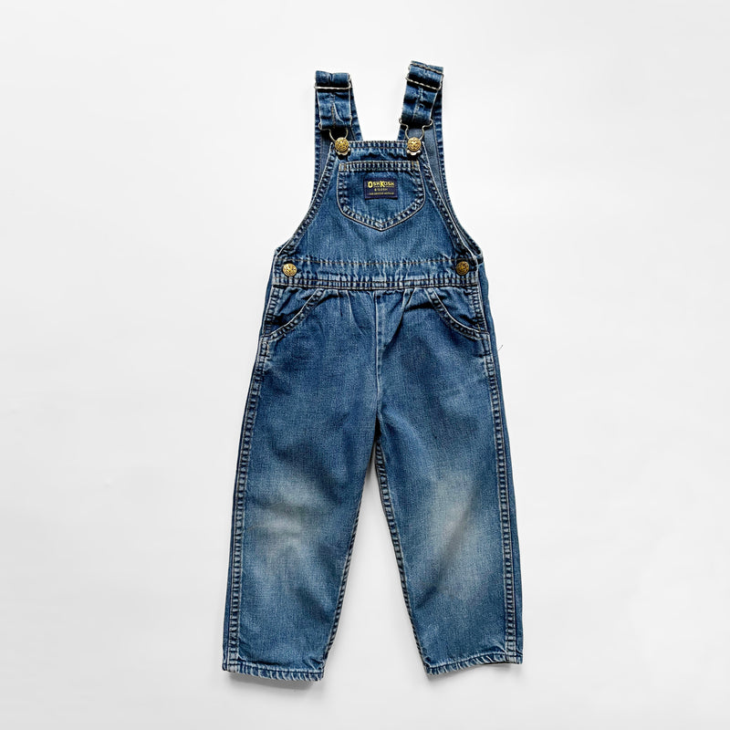 Vintage Oshkosh Denim Overalls 4T