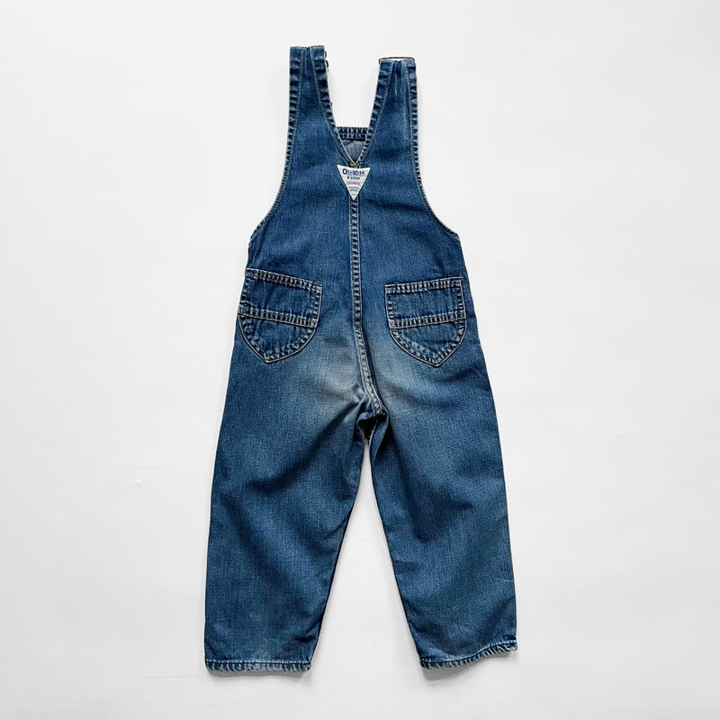 Vintage Oshkosh Denim Overalls 4T