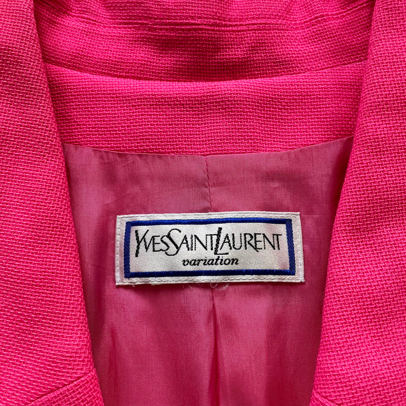 Vintage Yves Saint Laurent Wool Blazer Jacket