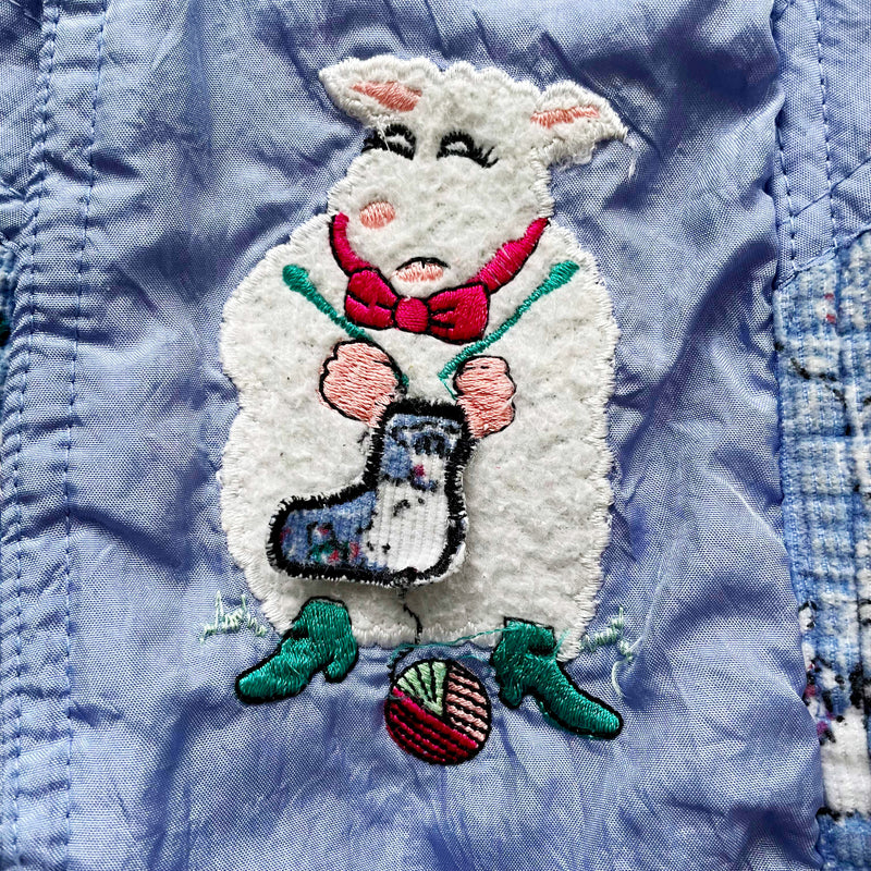 Vintage Corduroy Sheep Jacket With Fleece Liner