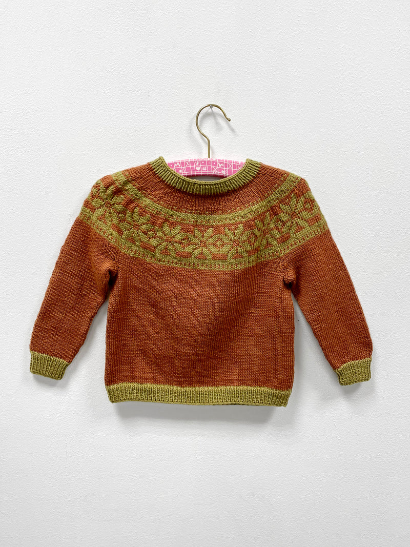 Handmade Vintage Norwegian Merino Wool Sweater