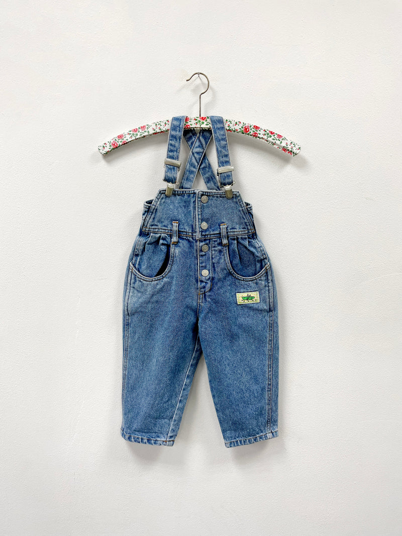 Vintage Denim Overalls