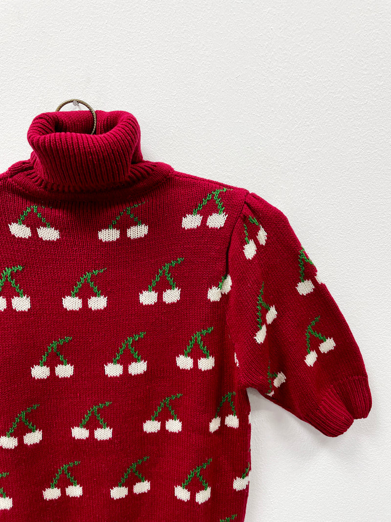 Vintage Cherry Wool Shirt