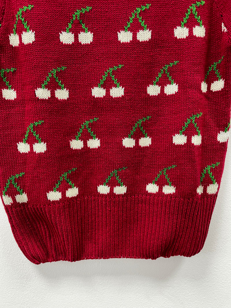 Vintage Cherry Wool Shirt