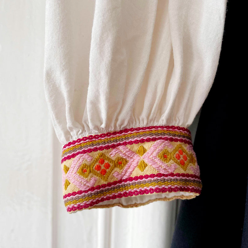 70s Vintage Lucie Linden Cotton Dress Women's