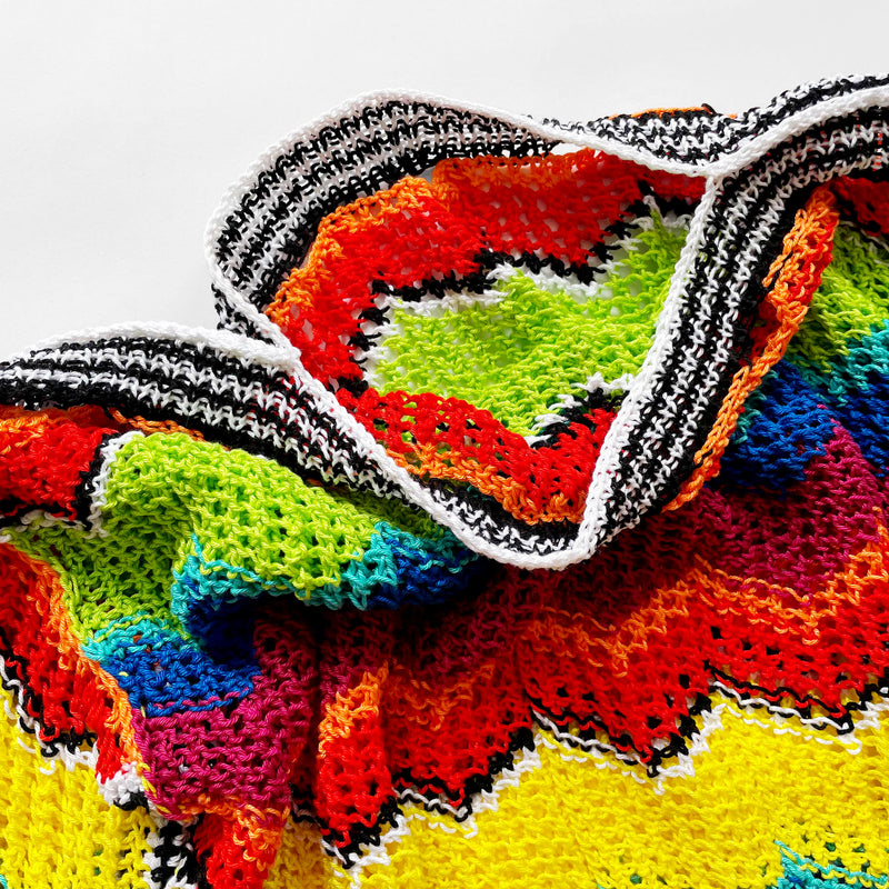 Handmade Vintage Cotton Crochet Jumper Women's