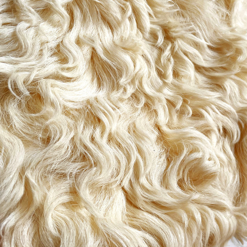 Vintage Curly Sheepskin Vest